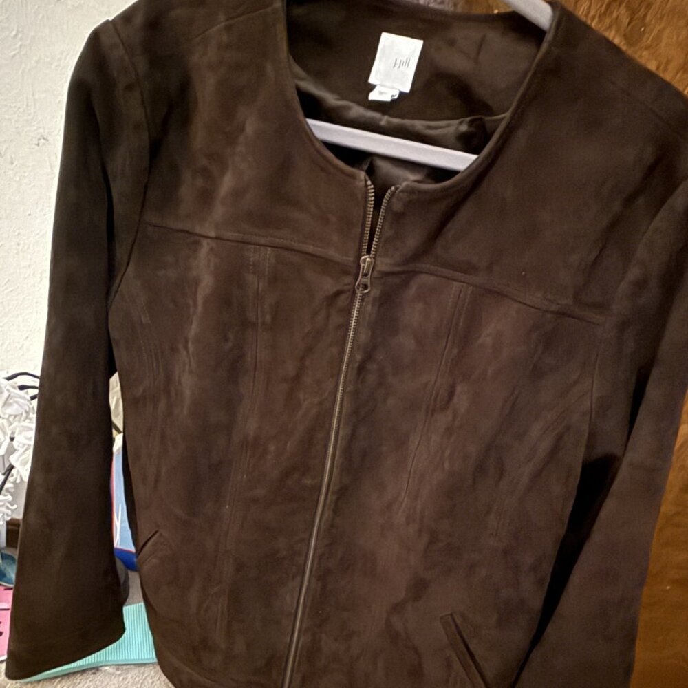 Brown Suede Jacket